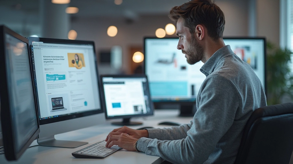 Responsief webdesign getest op meerdere apparaten door developer